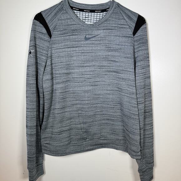 Nike Golf Dallas Cowboys Gray Pullover Women’s Large Dri-Fit Sweatshirt - Picture 8 of 16